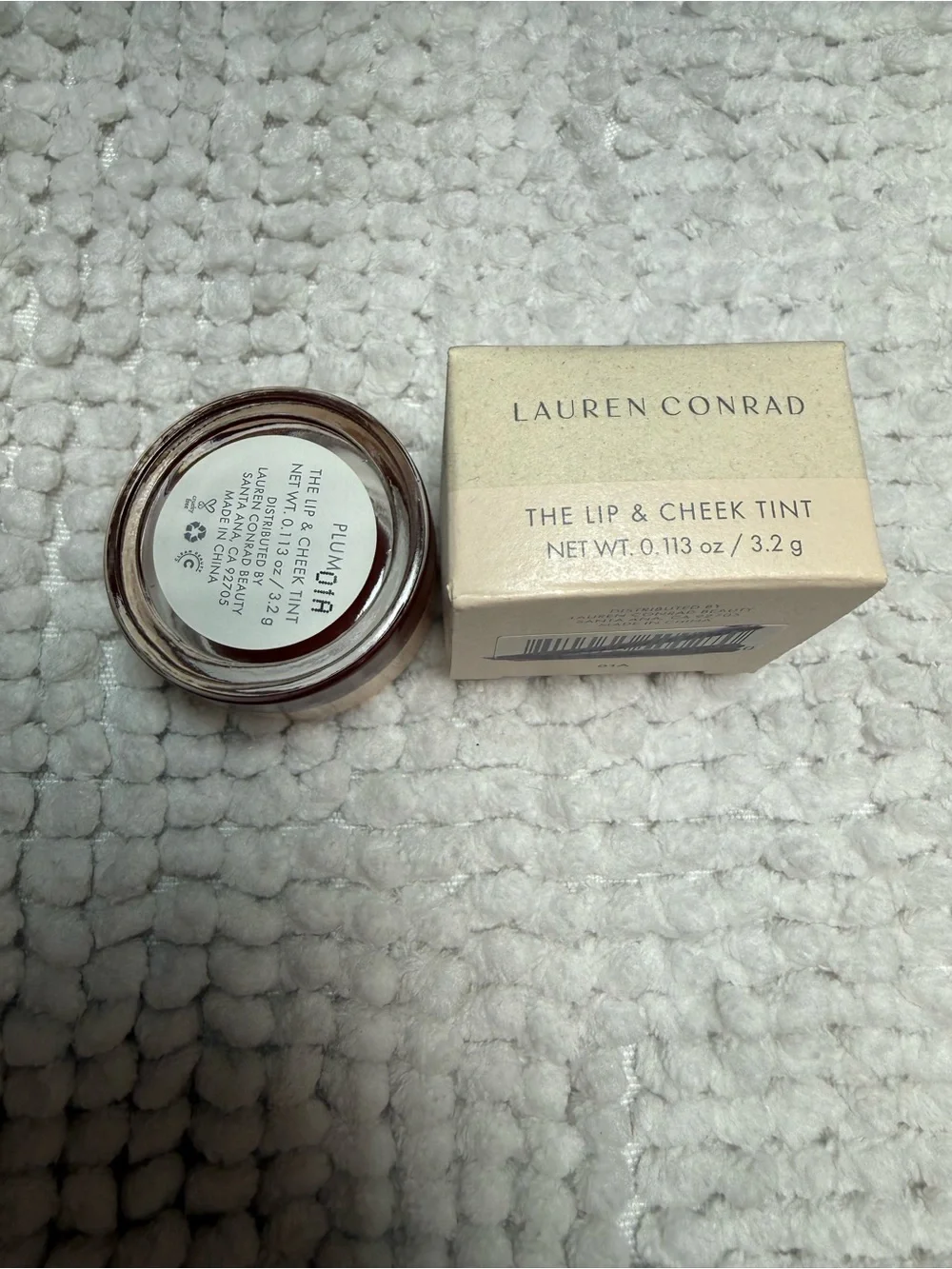 Lauren Conrad The Lip & Cheek Tint Plum 0.113 oz Discontinued NIB